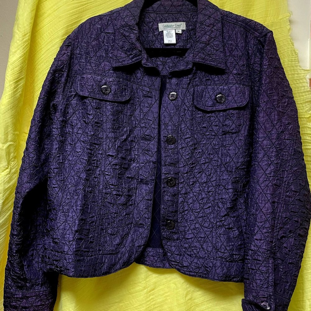 Purple jacket